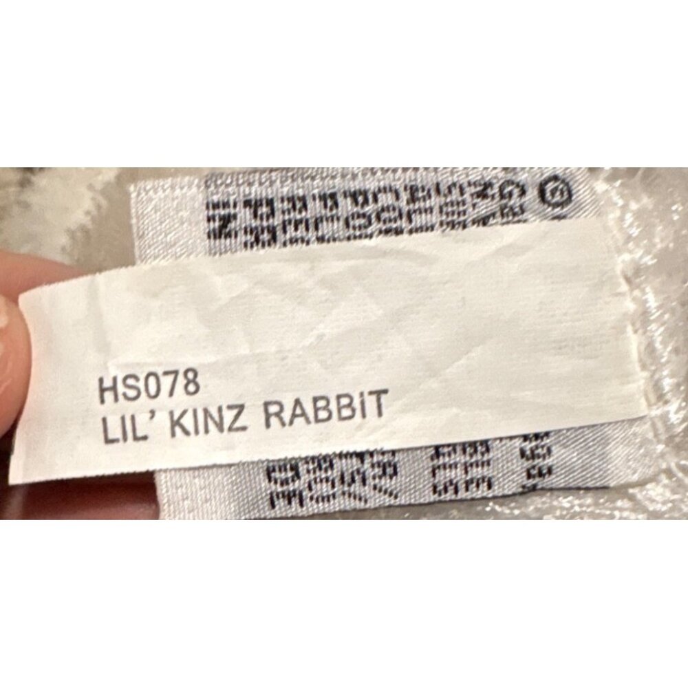 Webkinz Rabbit Plush Lil Kinz Ganz Sealed Code HS078 Collectible Easter - Picture 8 of 13
